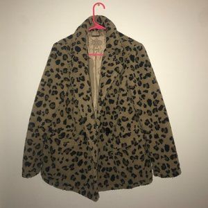 Leopard Peacoat